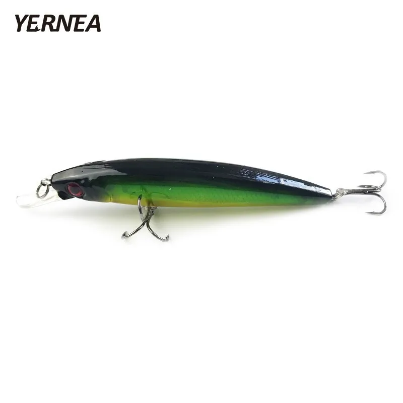Yernea 1 шт. 8 цветов рыболовные приманки наживка Crankbait тяжелая приманка медленная