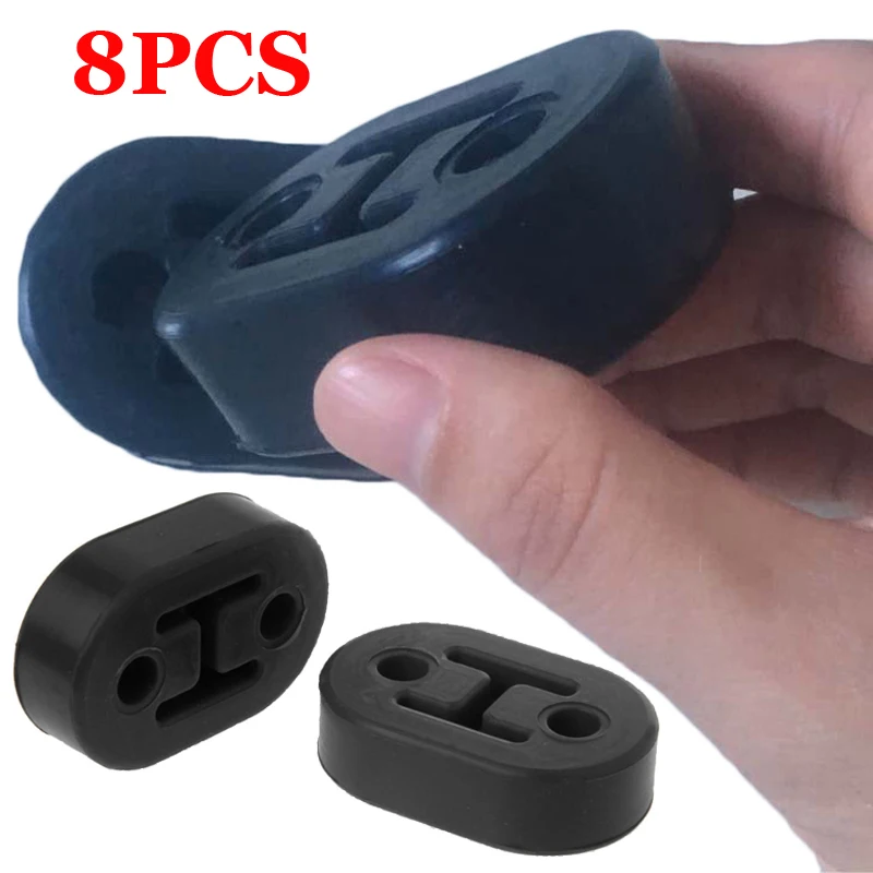 Универсальный 8X автомобильный резиновый выхлопная труба Кронштейн вешалка