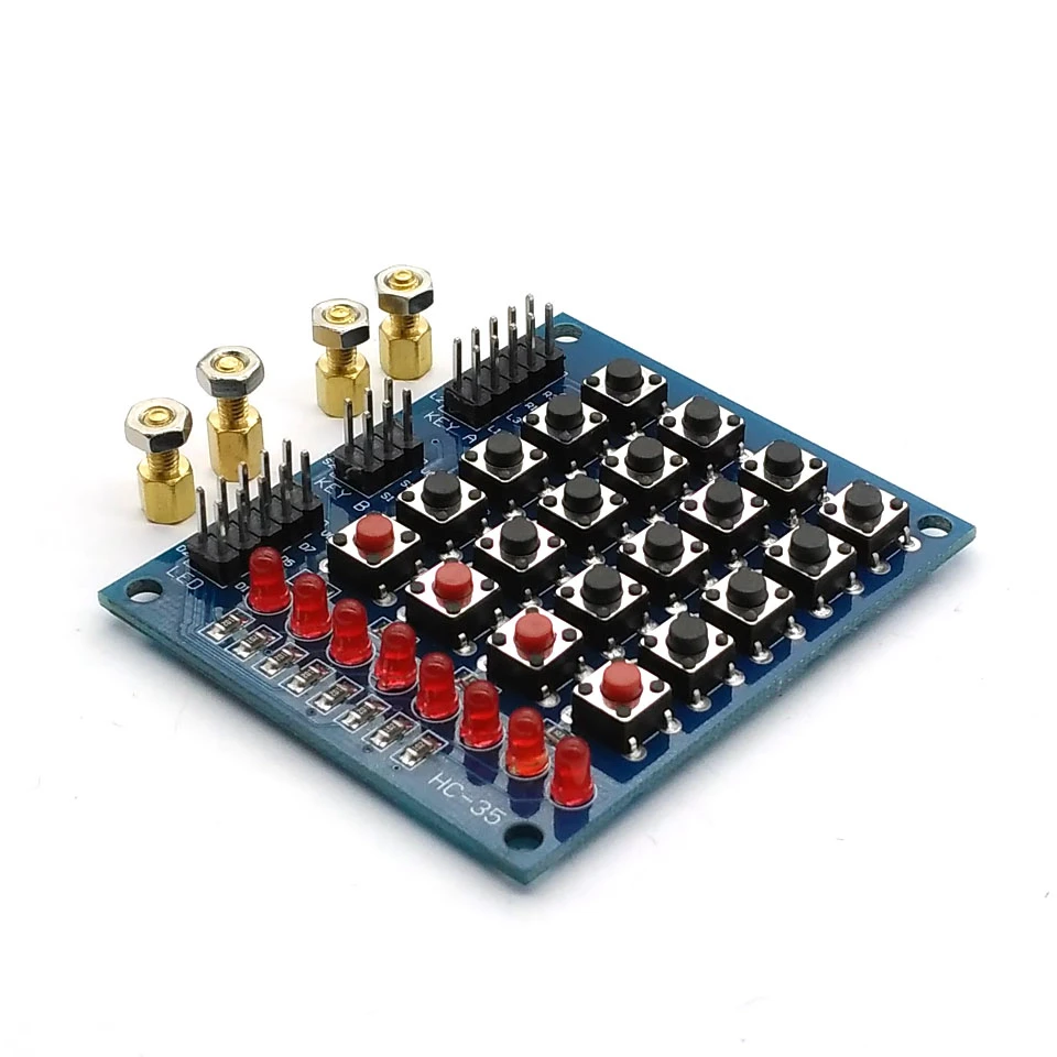 Матричная клавиатура 4X4 для Arduino модуль с 16 кнопками Панель кнопок tastaur Switch 4*4 Tasten 8