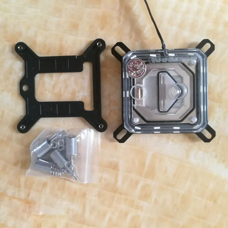 

Pc Cpu Overclocking Water Cooling System Set 240B Radiator + Sc600 Pump + 190Mm Tank + 2M Tube + Cpu Block With Total Fitting