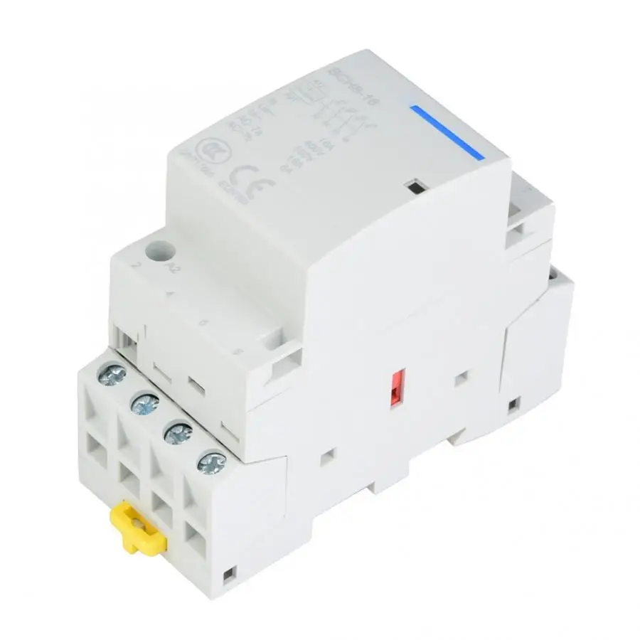Контактор В соответствии с стандартом 4P 16A 24V 220V/230V 50/60Hz AC контактор для дома на din