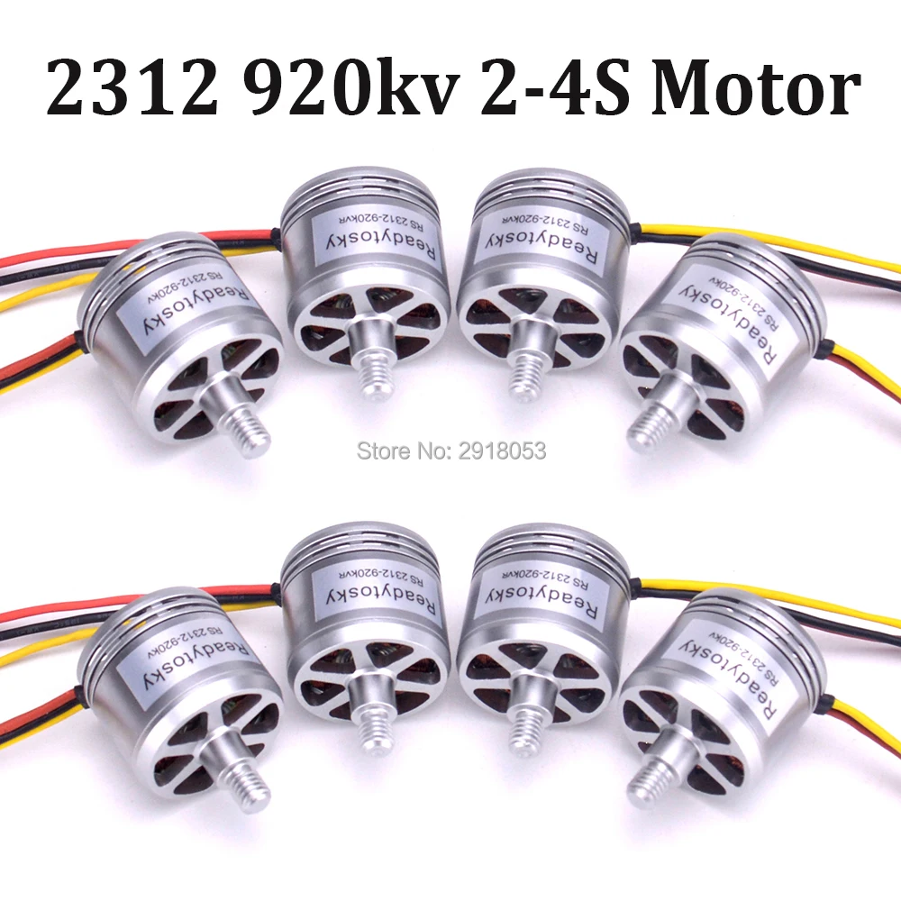 Новый бесщеточный мотор 2312 920KV KV920 CW CCW 2 4 s поддержка 9450 пропеллеров для F450 F550 S500 RC