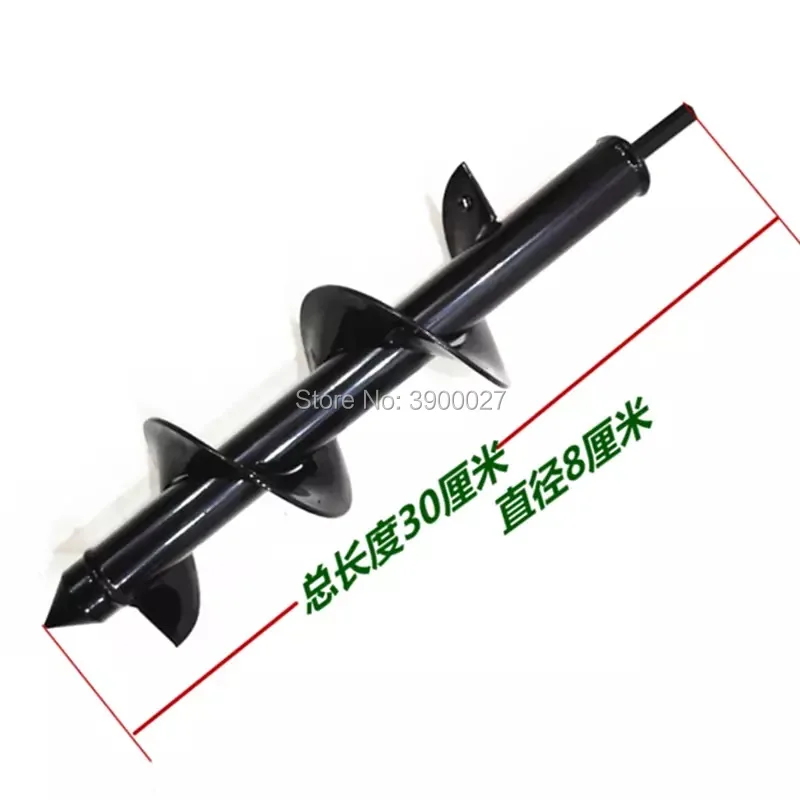 Домашний двор садовый инструмент для копания земли сверло отверстий спиральное