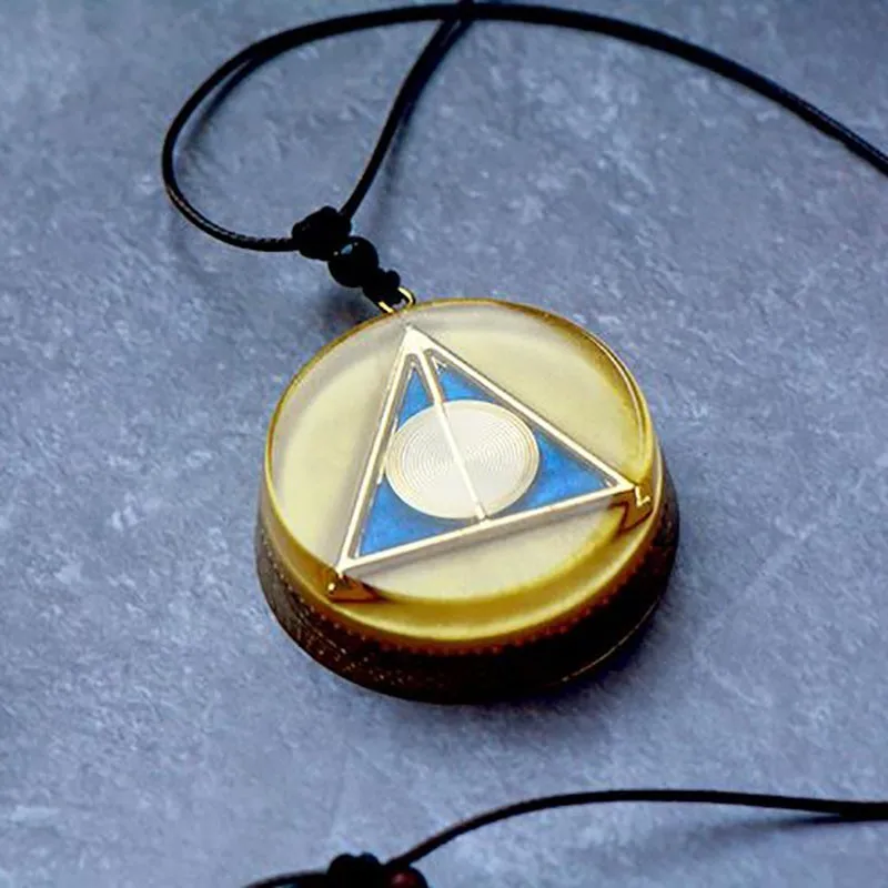 Подвеска из натурального кристалла AURA REIKI Orgonite для очищения Волшебная ведьма