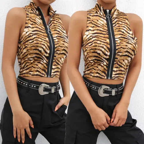 2019 Camisole без рукавов летние новые женские майки модные сексуальные повседневные