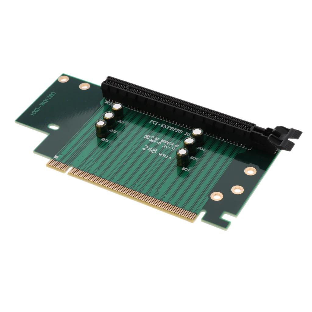 Горизонтальный графический адаптер PCIE X16 Matherboard 1 шт. Серверная