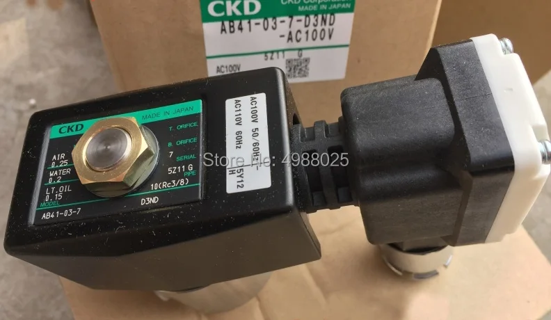 CKD клапан AB41 03 7 D3ND AC100V для Sodick провода вырезать EDM| |