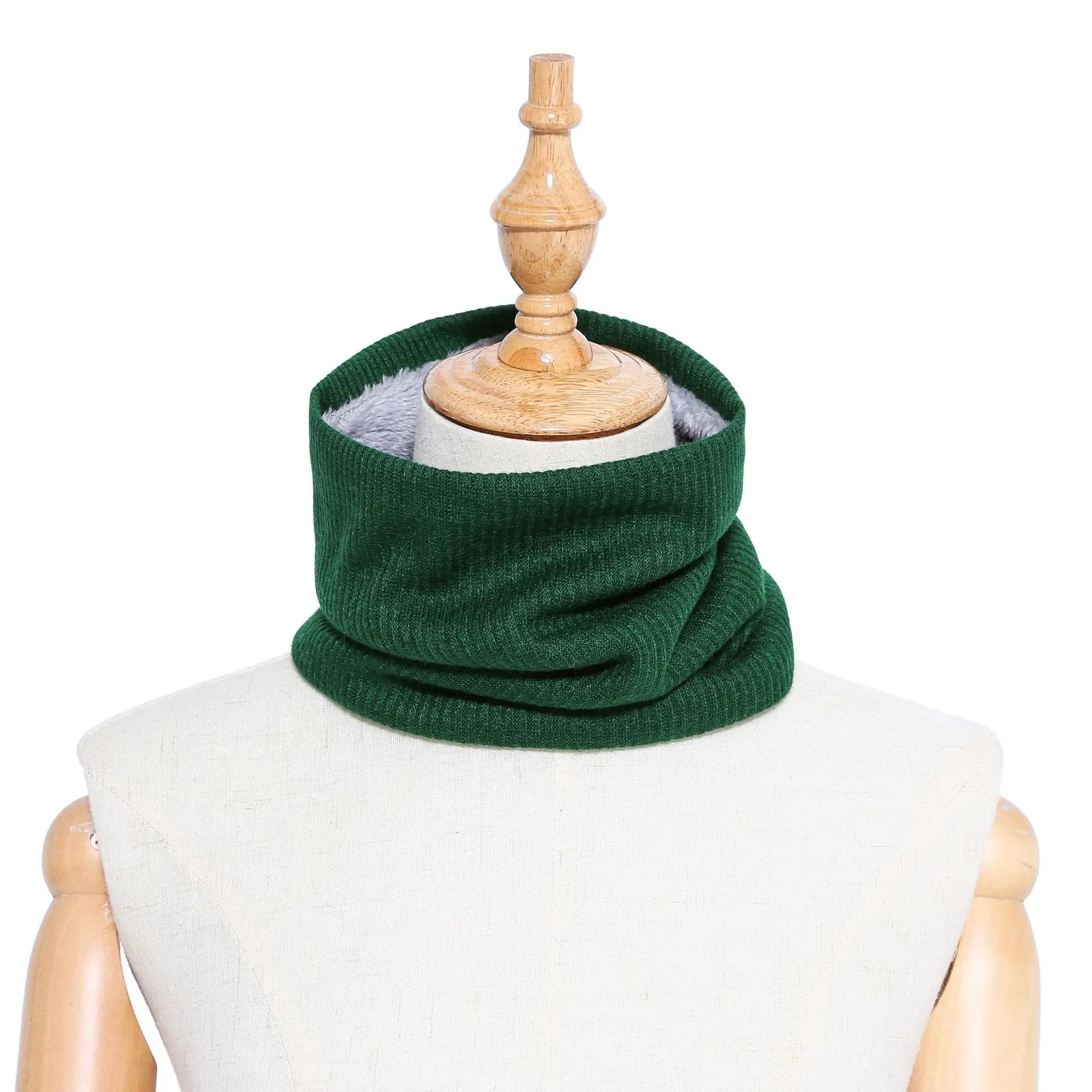 10 цветов новый зимний унисекс нагрудник шарф женские теплые кольцевые шарфы