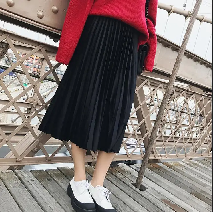 Новое осенне зимнее облегающее женское бархатное элегантное платье с высокой