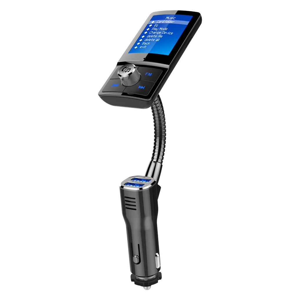 Bluetooth fm-передатчик цветной экран беспроводной приемник автомобильный комплект W