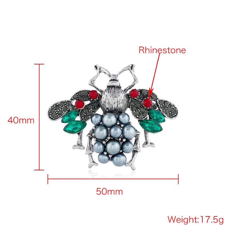 Нежная брошь с насекомыми нанизано на ободок | Украшения и аксессуары