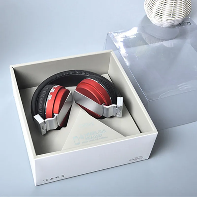 Беспроводной Bluetooth гарнитура игровые наушники 4 1 StereoFoldable аудио Mp3 регулируемые с