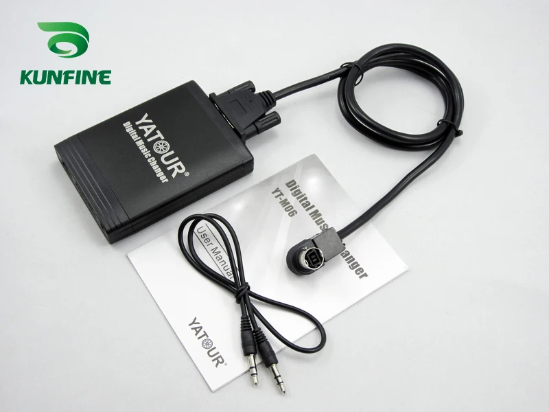 Автомобильный цифровой музыкальный адаптер USB SD Aux MP3 интерфейс автомобильный
