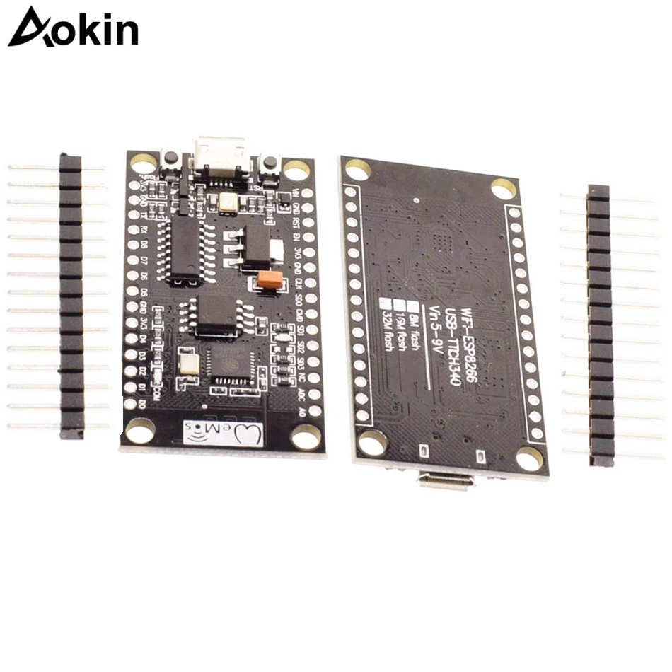 NodeMCU V3 Lua WIFI модуль интеграции ESP8266 + Дополнительная память 32M Flash USB serial