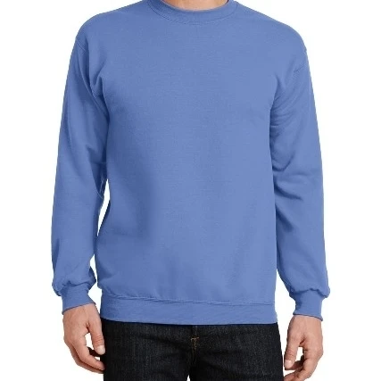 Port &amp Company PC78 Mens Core Fleece Crewneck Sweatshirt Carolina Blue - Small |