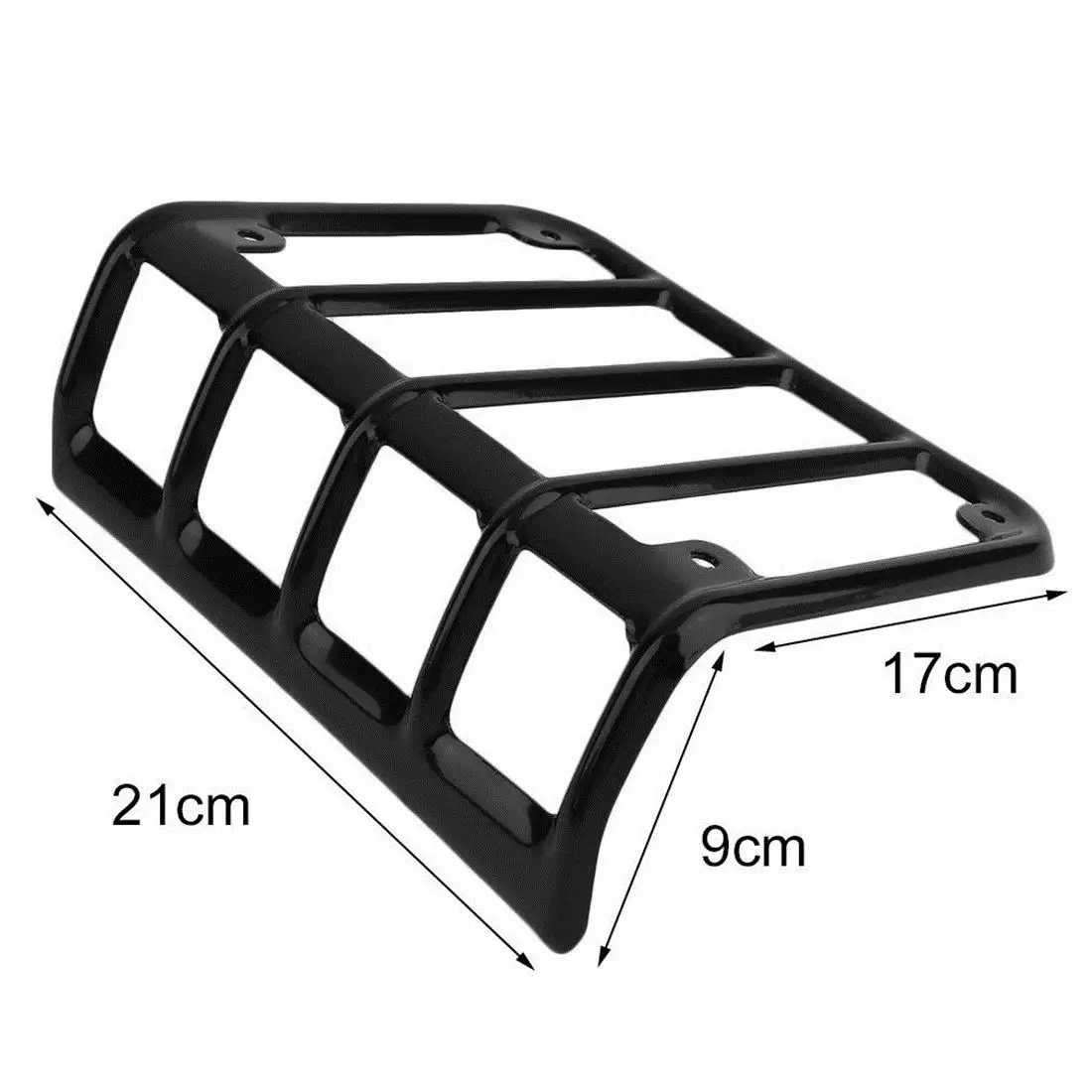 Светильник из черной стали для заднего тормоза Wrangler JK 2 pc 07 15 jeep|Накладки и