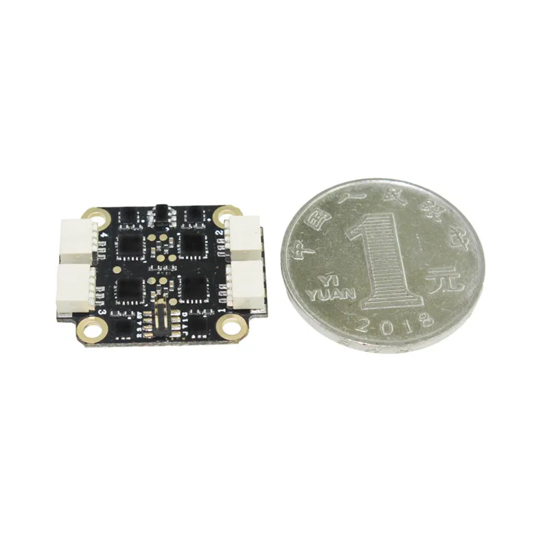 HAKRC HK1S 16x16 мм 10A BLheli_S 1-2S 4 в 1 бесщеточный ESC с 5 В BEC DShot600 для радиоуправляемого дрона