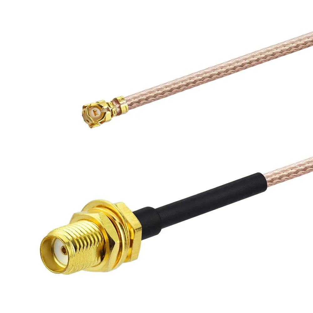 2шт SMA Female Bulkhead крепление к IPX IPEX U.FL Mini PCI E RG178 кабель для ПК Wifi сетевая карта FPV Drone