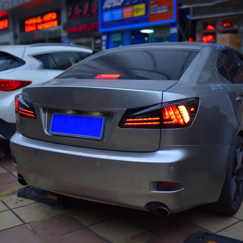 Хвост светильник в сборе для Lexus IS 2006 2012 IS250 IS300 светодиодный Бег сигнал поворота