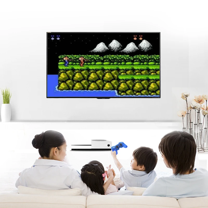 Hd Tv 4 Гб игровая консоль Встроенная 600 Классическая игра для Ga/Snes/Smd/Ne S формат Hdmi