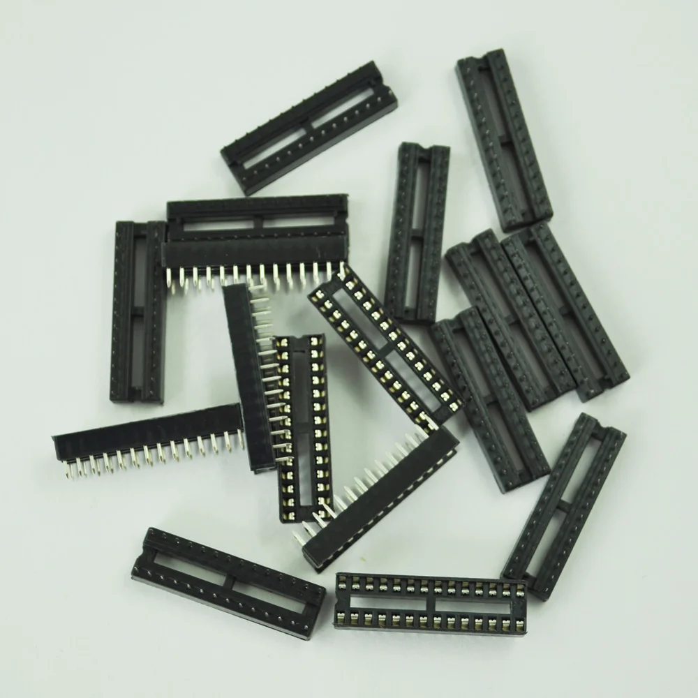 SODIAL (R) 17 шт x 28 Pin DIP ИС адаптер припоя Тип гнезда|Электрические вилки| |