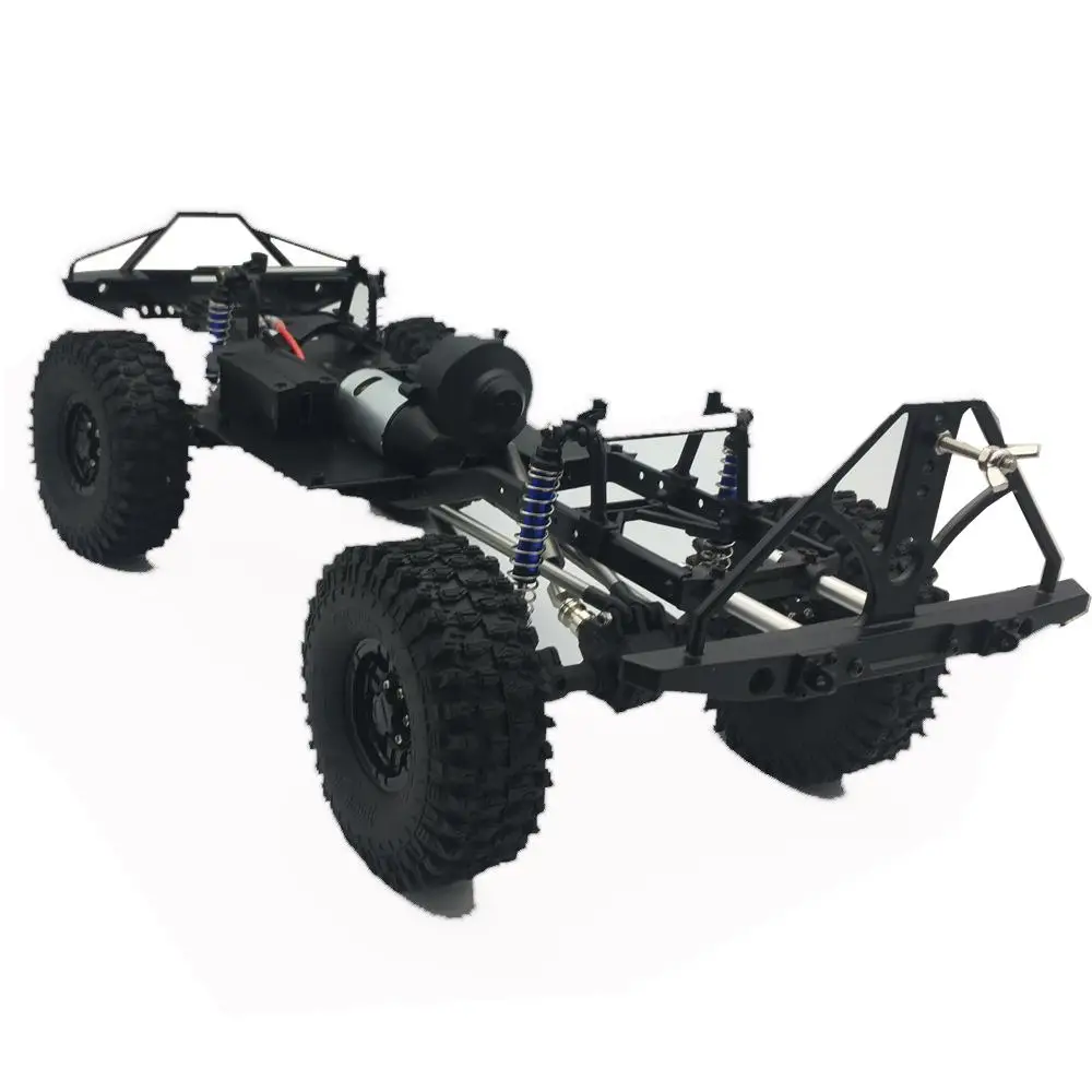 LeadingStar 313mm 12.3in Wheelbase Assembled Frame Chassis for 1/10 RC Crawler Car SCX10 II 90046 90047 | Игрушки и хобби