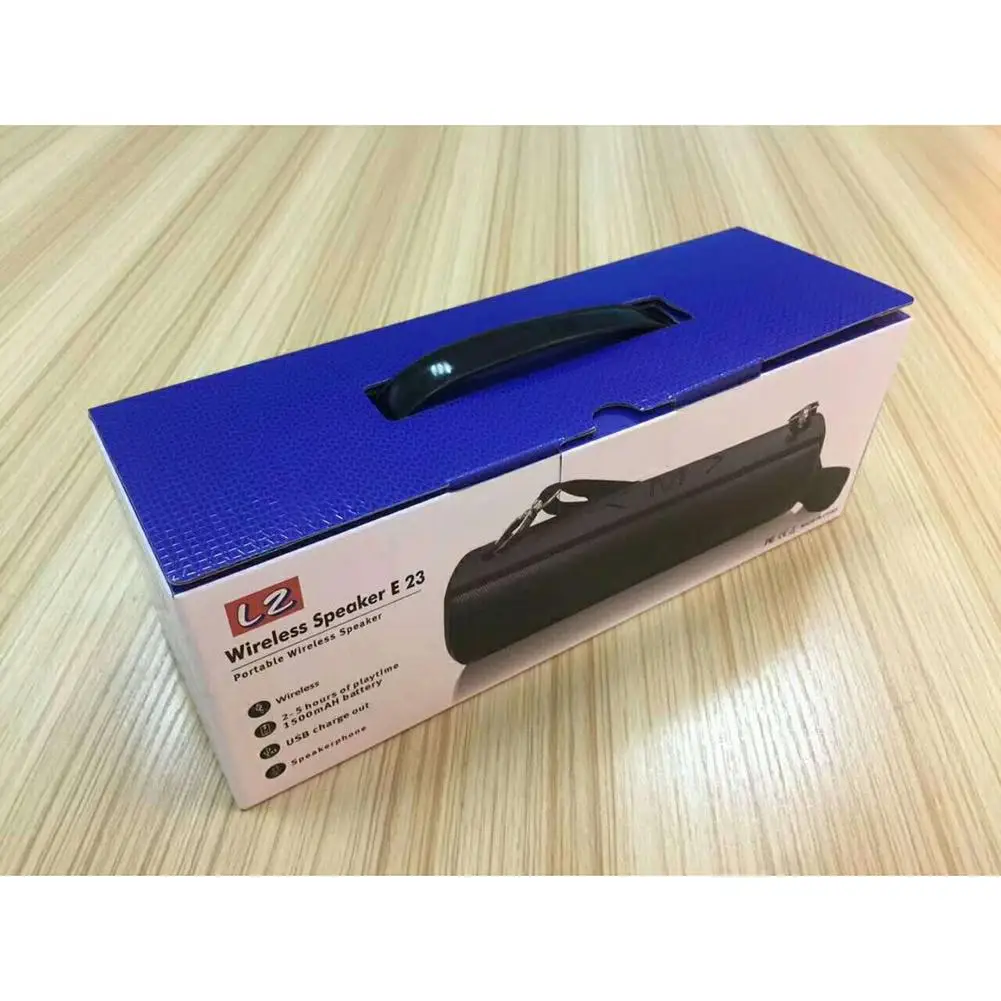 E23 Bluetooth Динамик сабвуфер для компьютера карты на открытом воздухе Портативный