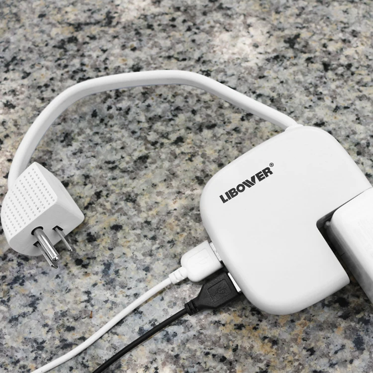 Лидер продаж удлинитель переменного тока TTKK LIBOVER 100 240 В Socke с 2 USB портами для