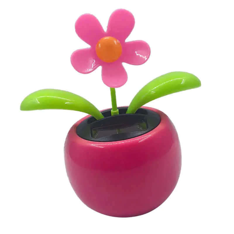 Милые солнечные качели цветок красная Приборная панель автомобиля окно балкон