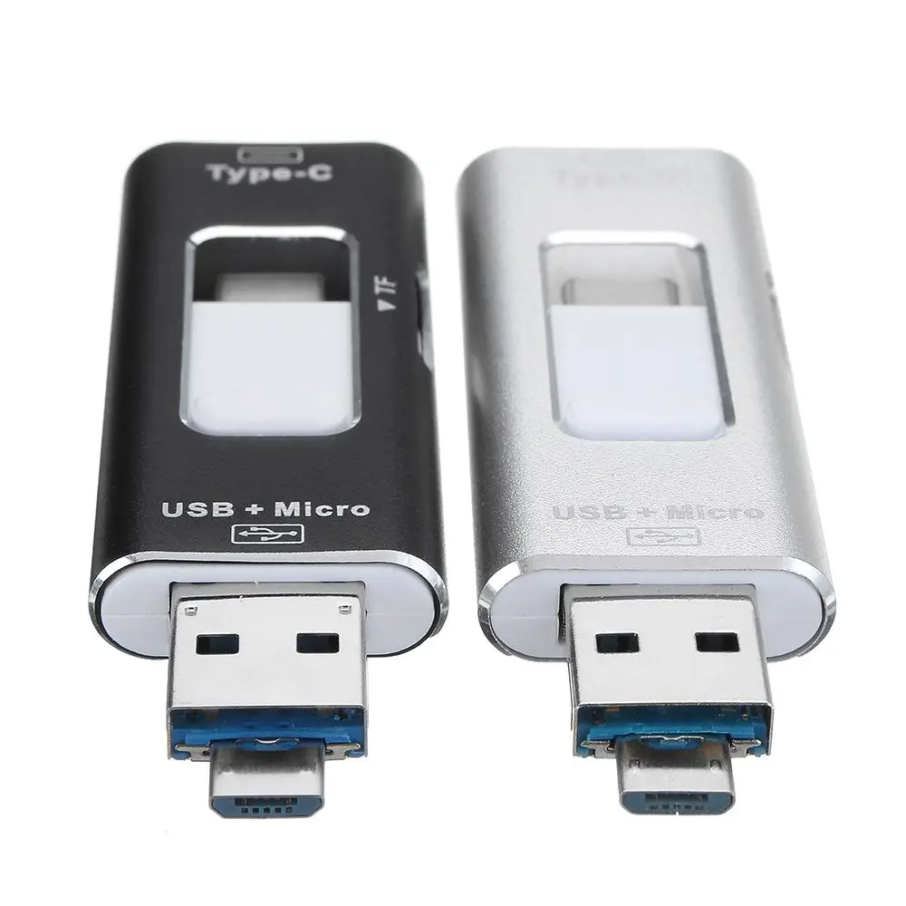 LEORY Memory 3 в 1 устройство для чтения карт памяти Type C Micro/USB 2 0 Micro SD-Card/TF Card OTG Reader iPad/iPhone