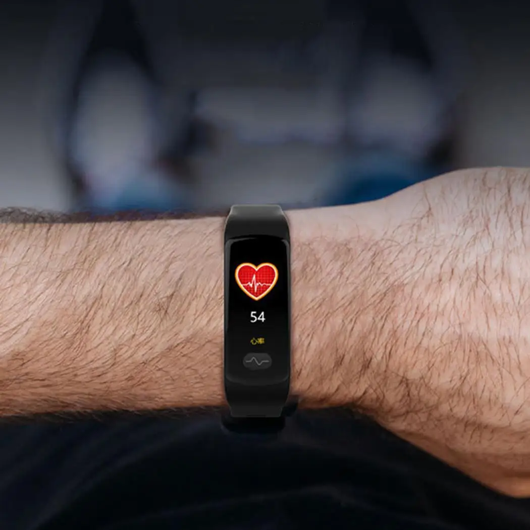 Унисекс водостойкий шагомер сердечного ритма Смарт 20-30Days Android 4 или IOS 8 2 выше