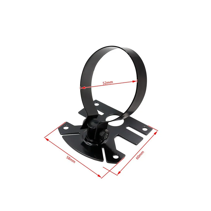 52mm Car Gauge Holder Metal Speed Multimeter Meter Single Hole Adjustable 2 pcs | Автомобили и мотоциклы