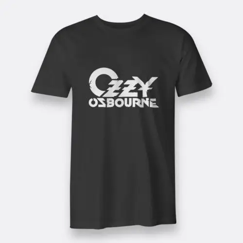 Ozzy osбурн тяжелый металл черный Sabbath тройники Черная Мужская хлопковая футболка |