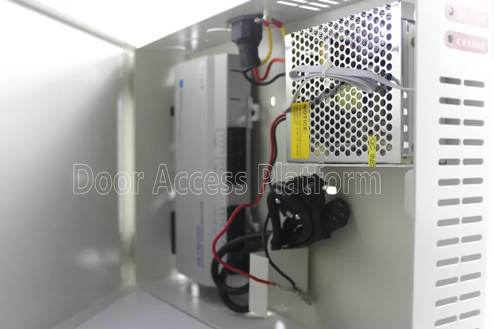 1 Door Double side open door PSU All-in-one Power Box+RFID Card reader One Entry+Exit Electro Magnetic Lock+No Touch Exits | Безопасность