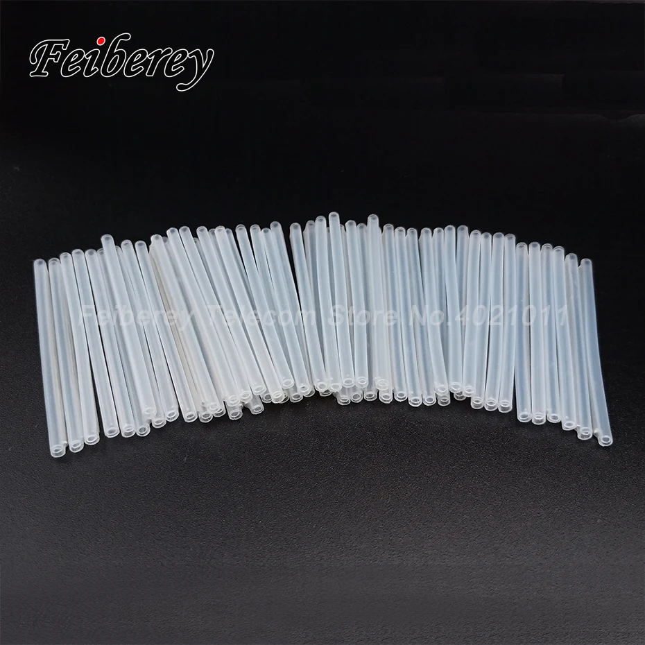 1000pcs/lot 40mm 1.2*40 1.2x40 FTTH Fiber Optic Heat Shrinking Protection Sleeve | Мобильные телефоны и аксессуары