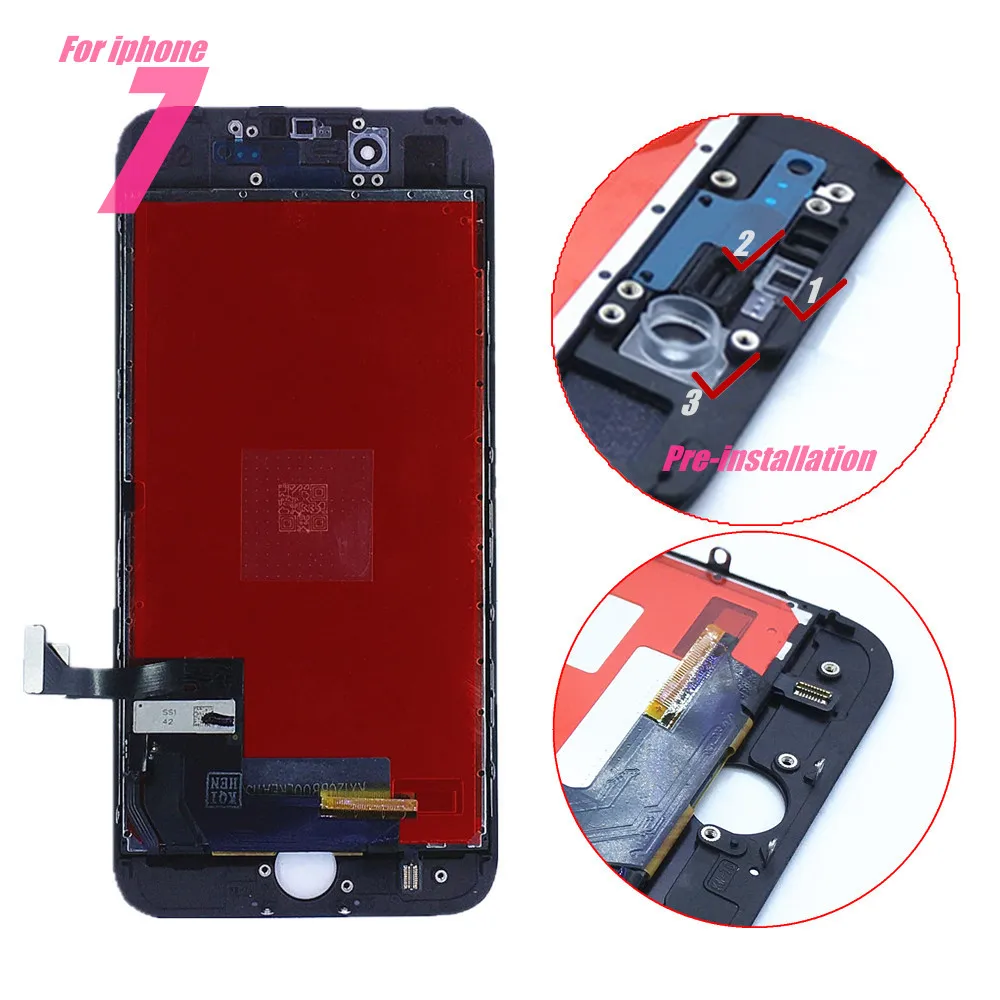 ЖК дисплей JINKINGKING для iPhone 6 6G сменный с сенсорным дигитайзером 6S 7 8