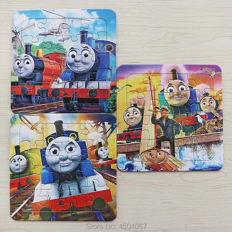Bobbi Series Puzzles Animal Cartoon Educational Toy For Children Digital Paper Puzzle Game Kid Toys Free Shipping | Игрушки и хобби