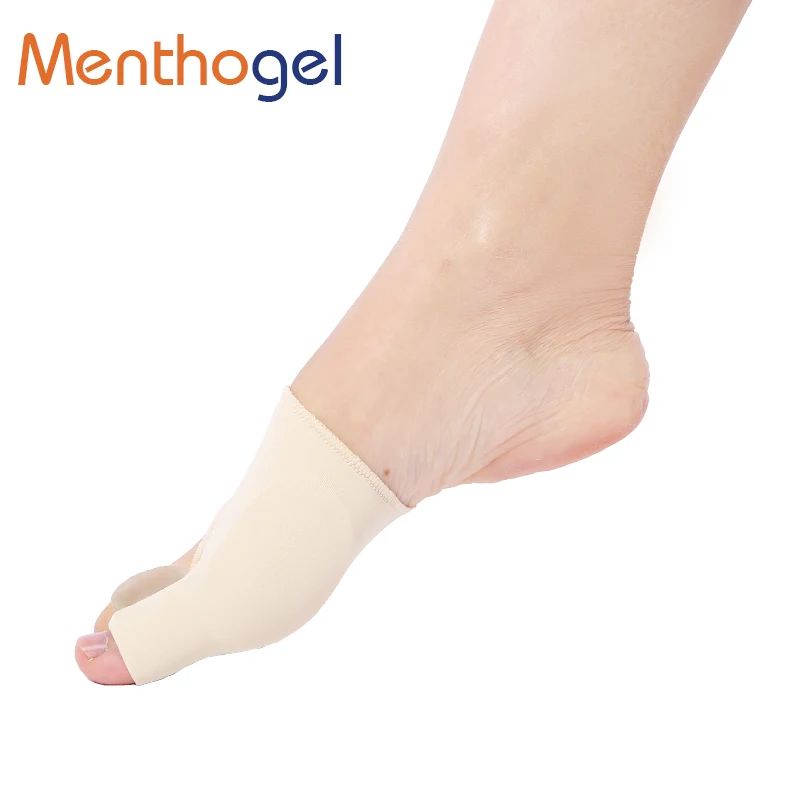 Ментогель Hallux Valgus Стельки силиконовые пальцы 1 отверстие носок сепараторная