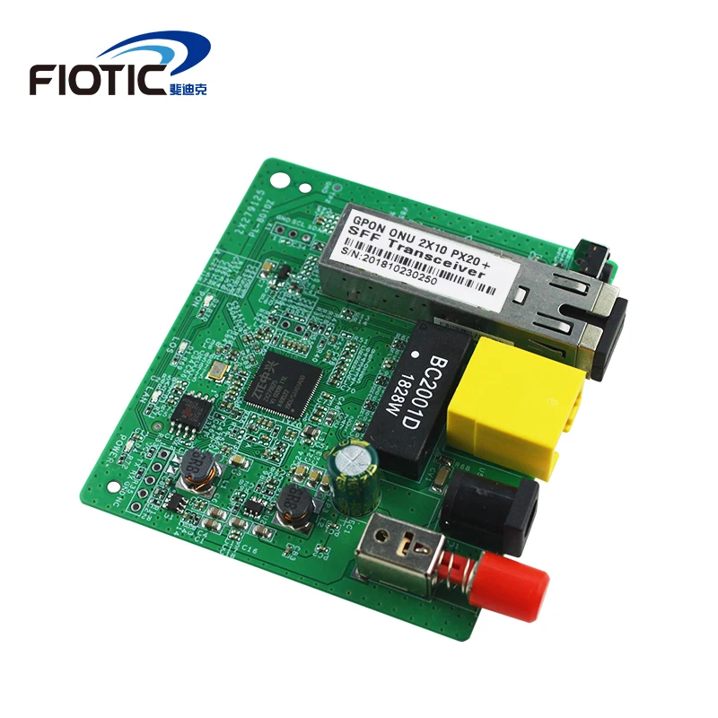 FTTH 1GE GEPON 1 порт ONU GPON PCBA OLT FTTO FTTB 2 5G ONT совместимый ZTE Fiberhome|Оптоволоконное