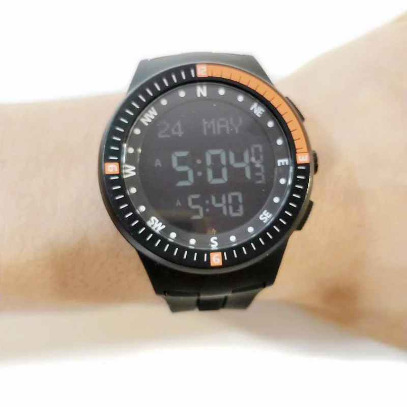 Смарт часы Azan для мусульманской молитвы с Alfajr Time 35 мм 3Bar водонепроницаемые
