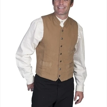 Scully RW149 BRN M Rangewear 100 процентов хлопок мужская Outrider жилет коричневый