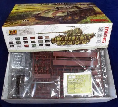 Meng TS 035 модель 1/35 Sd.Kfz.171 Panther Ausf.A Late WWII немецкий|Наборы для сборки моделей| |