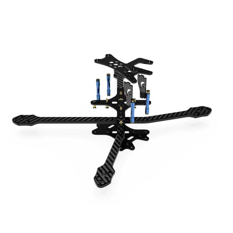 Новый JTMX JT280 280 мм 7 дюймов комплект из углеродного волокна для рамы Arm 6 RC FPV Racing Drone