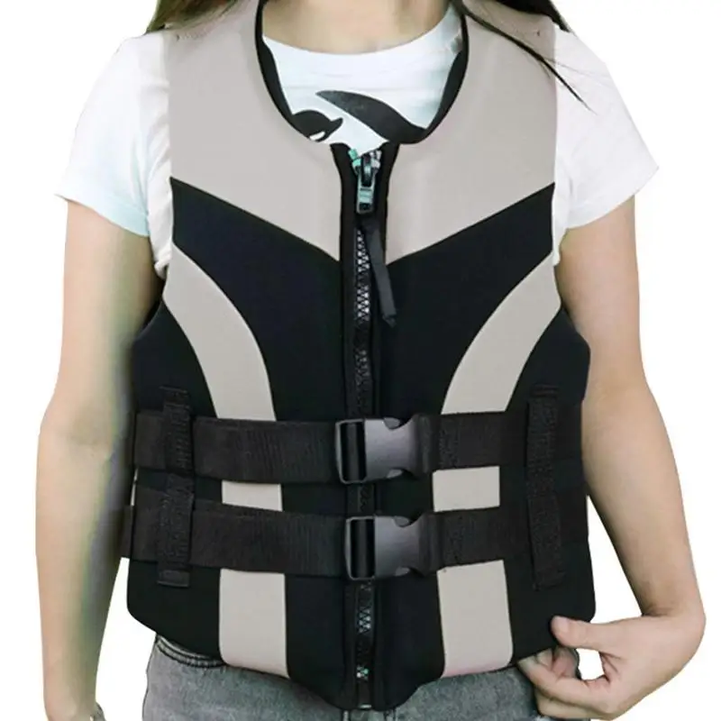Спасательный жилет для мужчин и женщин плавающая плавучая жилетка в ряды рыбалки