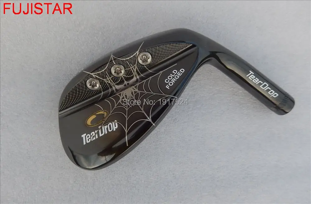 FUJISTAR GOLF TearDrop Cold Forged golf wedge head milled face good for ball spin Spider picture hosel Tear Drop logo