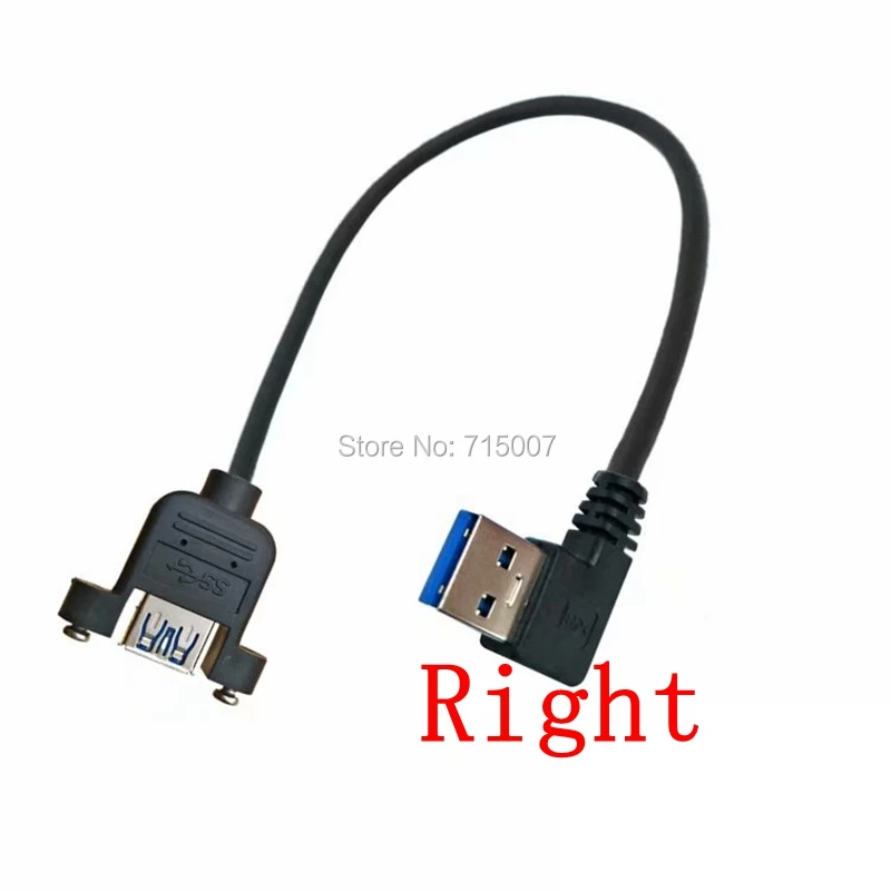 USB 3 0 A гнездовая Панель Крепление к male 90 градусов вверх и вниз влево правый угол