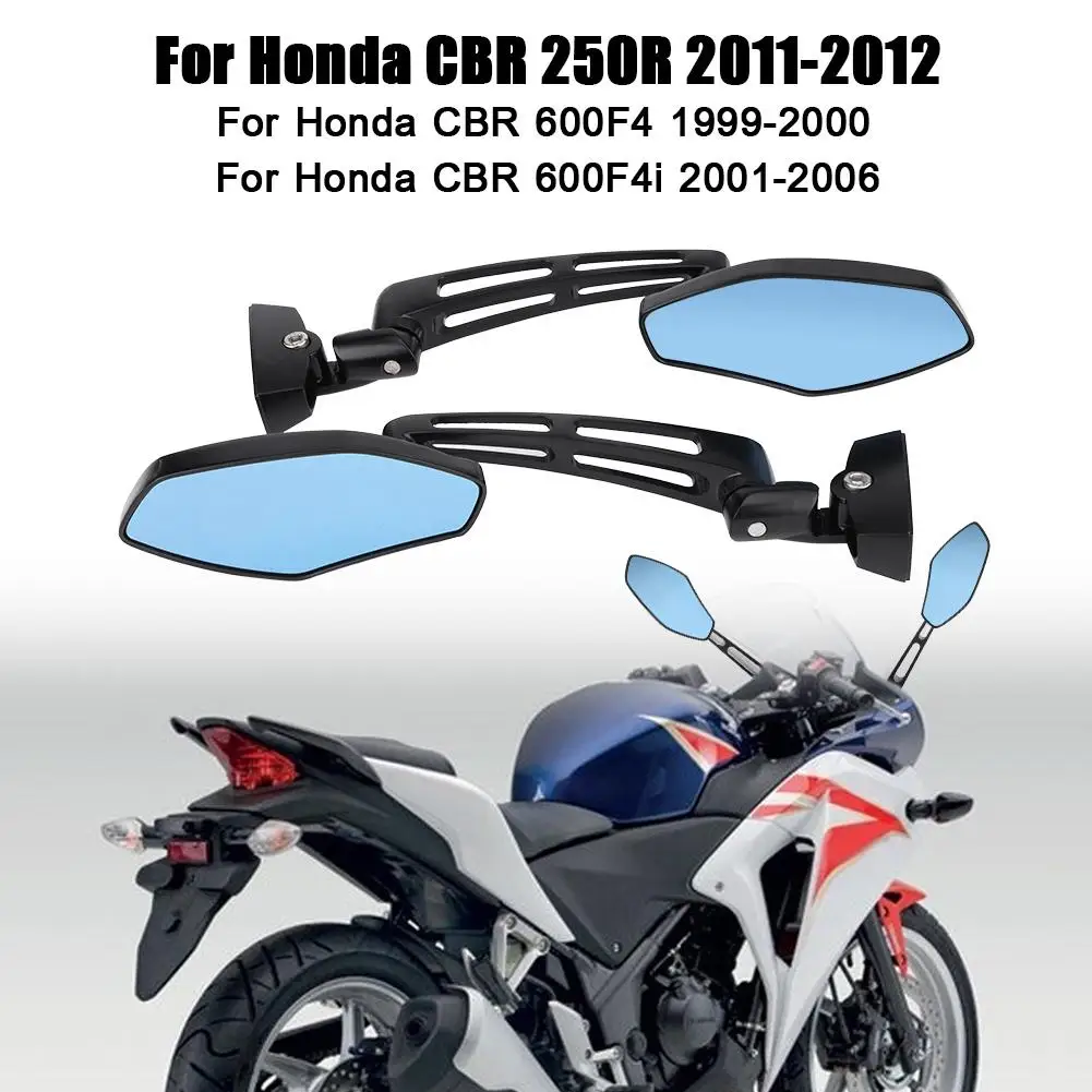 

Зеркало заднего вида для мотоцикла Honda CBR Kawasaki ZX6R ZX9R ZX10R Suzuki GSXR SV TL Yamaha YZF R1 R6, 1 пара