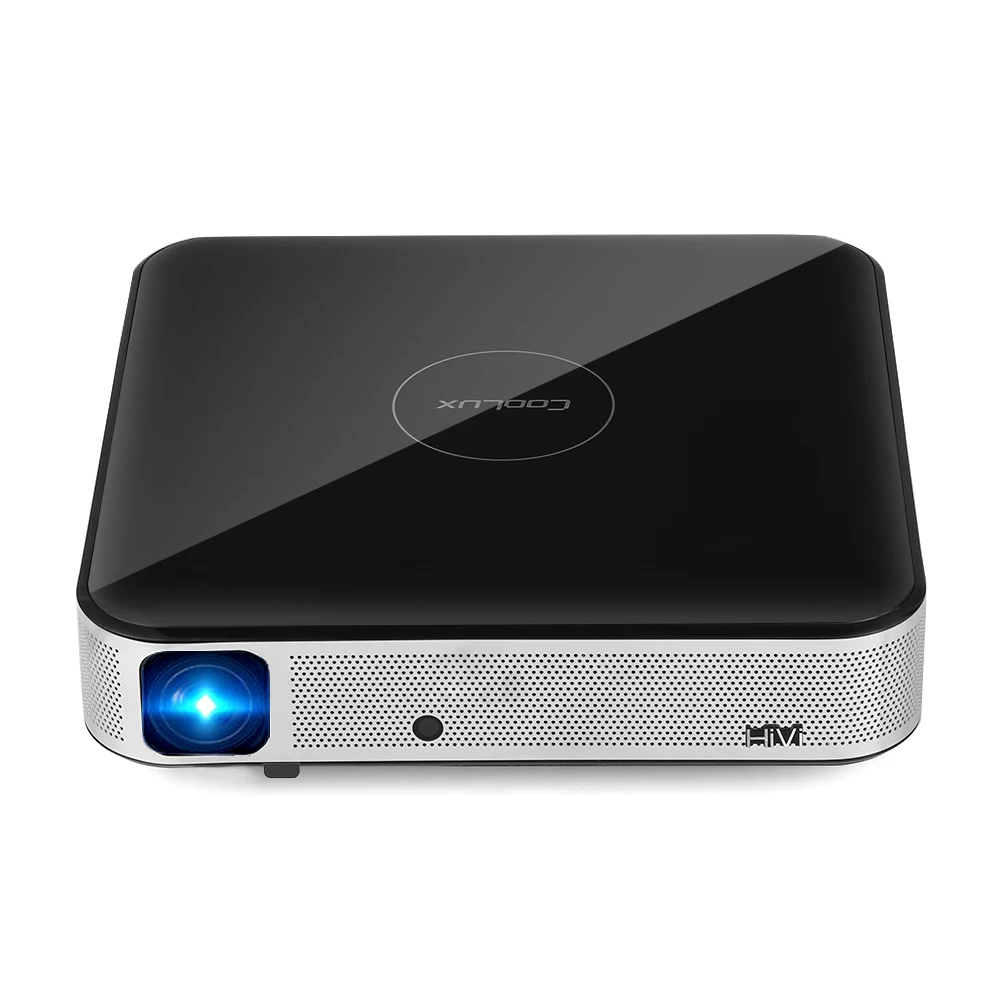 Coolux S3 DLP проектор 900 ANSI Авто фокус 4 K дома Театр Cortex A53 1500: 1 1280x800 умный на Android для