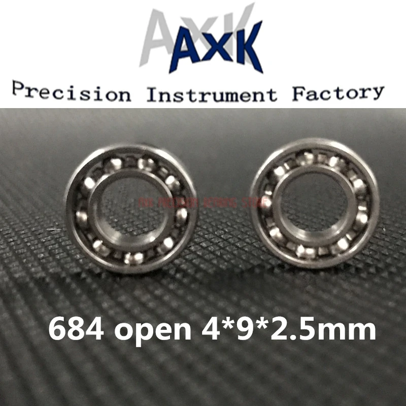 2021 Топ Мода лимитированная серия Axk 684 открытый подшипник 4*9*2 5 мм Abec-1 глубокий