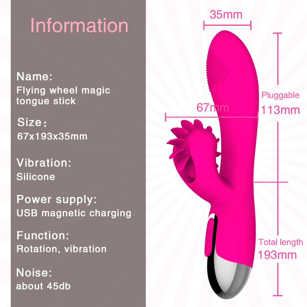 10-скоростной двойной вибратор точка G вагинальный шокер интимный продукт USB